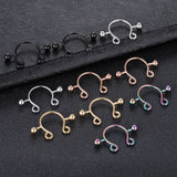 1Pair Stainless Steel Nipple Rings Piercing