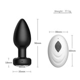 Wireless Remote Prostate Massage and Vagina G Spot Stimulator