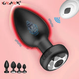 Wireless Remote Prostate Massage and Vagina G Spot Stimulator