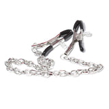 Metal Nipple Clamp with Metal Chain for Women