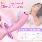 Sucking Vibrator 10 Speed Vibrating Clit Sucker Nipple Stimulation