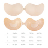 Invisible Strapless Adhesive Stick Push Up Bra