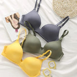 Seamless Bra, No Wire, Push Up, Breathable, Thin, 10 Colors!