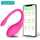 9 Speed APP Controlled Vaginal Vibrators G Spot Anal Vibrating Egg Massager